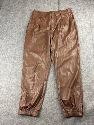 Paige Mujer 8 Mayslie Vegano Plisado Jogger En Coñac Minimalista Atemporal Foto 1 de 4