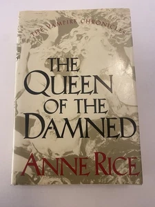 Queen of the Damned by Anne Rice (1988, Hardcover) First Edition Dust Jacket - Picture 1 of 13