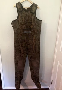 KOBUK Camo Neoprene Wader Fishing Hunting Size L - Picture 1 of 9