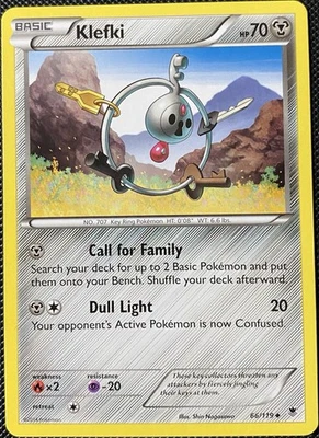 Klefki 66/119 XY - Phantom Forces Regular - Pokémon Card - Image 1 of 2