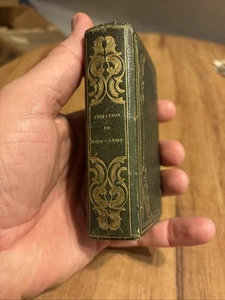 IMITATION DE JÉSUS-CHRIST 1825? A Paris France Du P Gouuelieu Bible - Imagen 1 de 7