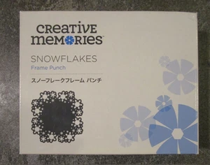 Creative Memories FIOCCHI DI NEVE Frame Punch 2021 NUOVO con scatola, scatola ammaccata - Foto 1 di 2