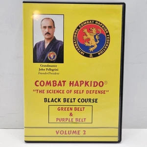 Combat Hapkido Self Defense Black Belt Course Green/Purple Vol 2 John Pellegrini - Picture 1 of 7