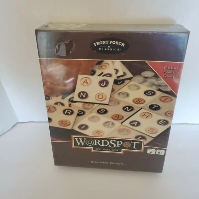 Word Spot Game 2 Players Find Hidden Words Inspired by Letterpress Craftsmen NEW - Image 1 of 4