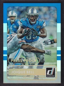 2015 Donruss Football Press Proofs Gold #51 Joique Bell 07/10