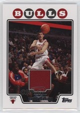 2008-09 Topps Retail Relics Kirk Hinrich #TBKR21