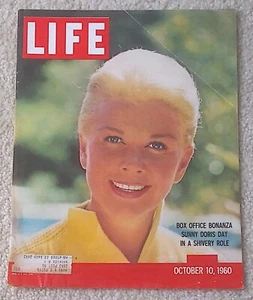 Life Magazine Cover nur (Doris Day) 10. Oktober 1960 - Bild 1 von 1