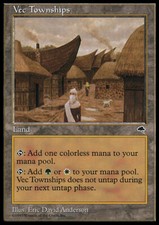 Magic the Gathering MTG Vec Townships (329) Tempest   NM