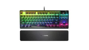 5707119032728 SteelSeries Apex 7 TKL Mechanical Gaming Keyboard RGB LED light US - Picture 1 of 2