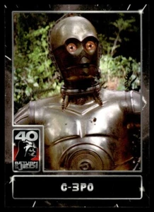 2023 Topps Star Wars Return of the Jedi 40th Anniversary #12 C-3PO - Picture 1 of 3