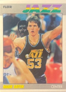 1987 Fleer #32 Mark Eaton - Picture 1 of 2