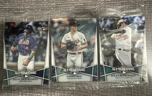 3x 2023 Topps All-Star Game 3-card PACK Lot - Corbin Carroll, Alvarez, & Adley - Picture 1 of 2