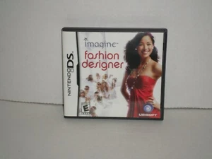 Nintendo DS Imagine Moda Diseñador y Folleto de Instrucciones Sin Juego - Imagen 1 de 3