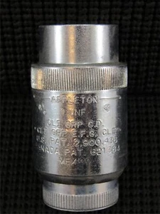 Appleton UNF100 1" Steel Expansion Unions - Picture 1 of 5