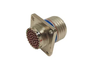 Amphenol D38999/20MD35PN Circular MIL Spec Connector 37 Positionen - Bild 1 von 3