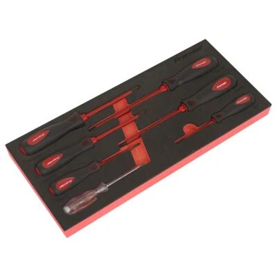 Sealey TBTE04 Screwdriver Set 7pc VDE Approved - Image 1 of 3