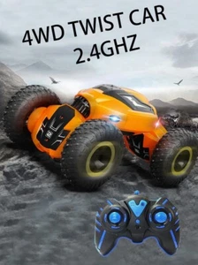 Rock Crawler 4WD Twist Stunt RC Auto Ferngesteuerte Maschine Spielzeugfahrzeug - Bild 1 von 16