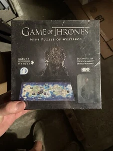 Game of Thrones: Westeros Mini Puzzle (350+ pieces) 4D Cityscape Factory Sealed - Picture 1 of 10
