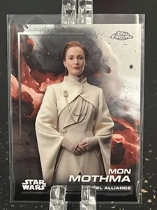 MON MOTHMA-----2024 TOPPS CHROME STAR WARS---KOSTENLOSER VERSAND - Bild 1 von 2