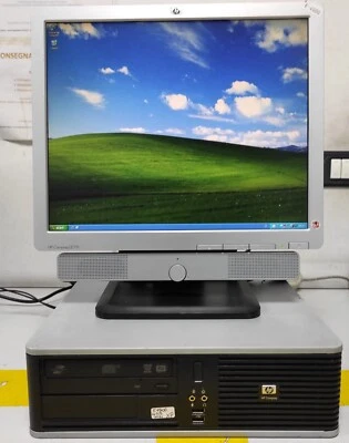 Computer HP Intel Dual Core + Monitor con WINDOWS XP - Imagen 1 de 4