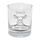 Personalised Pirate Engraved Rum Glass Tumbler Gift For Dad/Daddy/Grandad/Papa