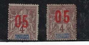 FRANCIA GUADALOUPE, YV # 72 A, MH (YV # 72 ES PARA COMPARAR) - Imagen 1 de 1