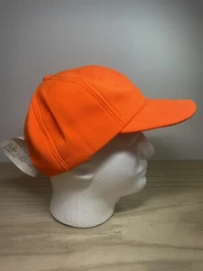 NOS Vintage Hat Hunter Safety Orange Cap Hunting - Picture 1 of 6