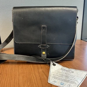 IIIBeca by Joy Gryson Leather Snap Clasp Crossbody/Shoulderbag W/Tag - Picture 1 of 12