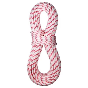 BlueWater Ropes 11mm (7/16") x 200' NFPA SafeLine static rescue rope - WH/RD - Picture 1 of 1
