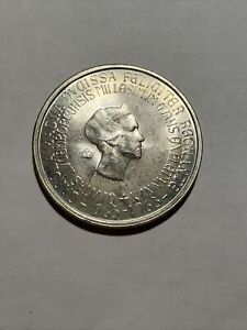 LUXEMBOURG 1963 250 Francs Luxembourg City Silver Crown BU