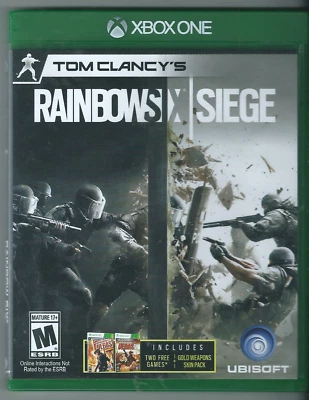 ✈️  Tom Clancy's Rainbow Six Siege (Microsoft Xbox One, 2015, Works Great) - Image 1 of 3