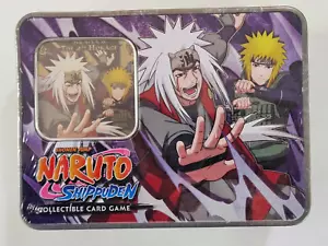 Naruto CCG Series 7 - Jiraya & the 4th Hokage Tin 1 of 3 SEALED - Free Shipping! - Picture 1 of 6