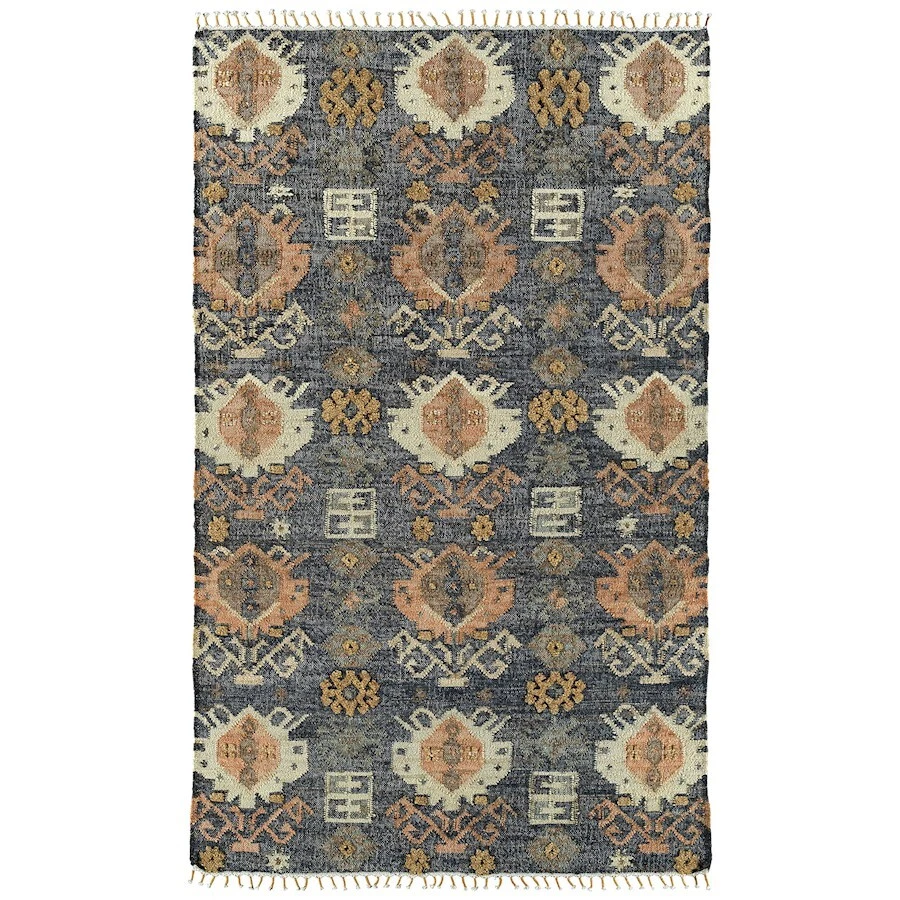 Kaleen Rugs Alejandra Runner, Navy, 2'6"x8' - ALJ98-22-268 - Image 1 of 1