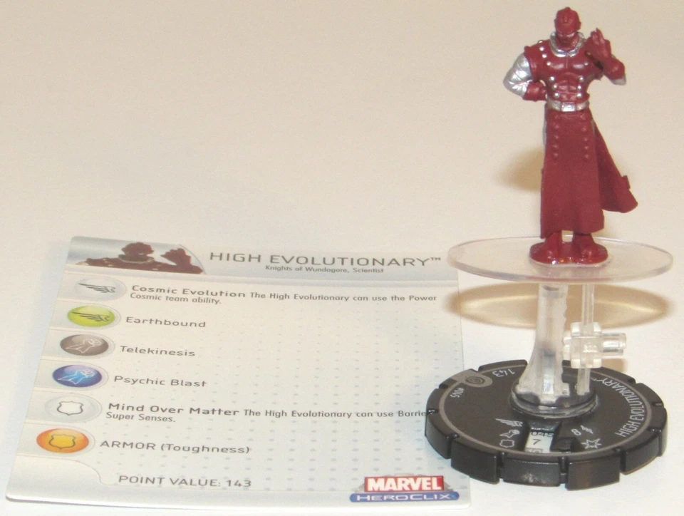HIGH EVOLUTIONARY 045 Mutations and Monsters Marvel HeroClix RARE - Image 1 of 1