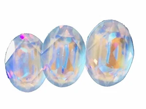 14mm Ocean DeLite Swarovski Crystal Oval Fancy Stone 4120 Qty:1 - Picture 1 of 1