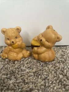 Vintage Honey Bear Salt & Pepper Shakers - Picture 1 of 8