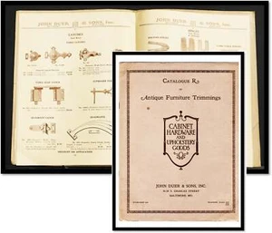 Schrankbeschläge & Polsterwaren John Duer & Söhne 20er Jahre Katalog - Bild 1 von 6