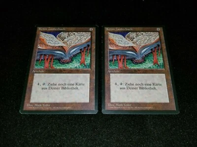 MTG 1x Revised rare artifact LP German FBB Jayemdae Tome ships w/ tracking - Image 1 of 2