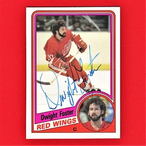 Autogrammkarte Dwight Foster 1984 O-Pee-Chee 53 A9 - Bild 1 von 2