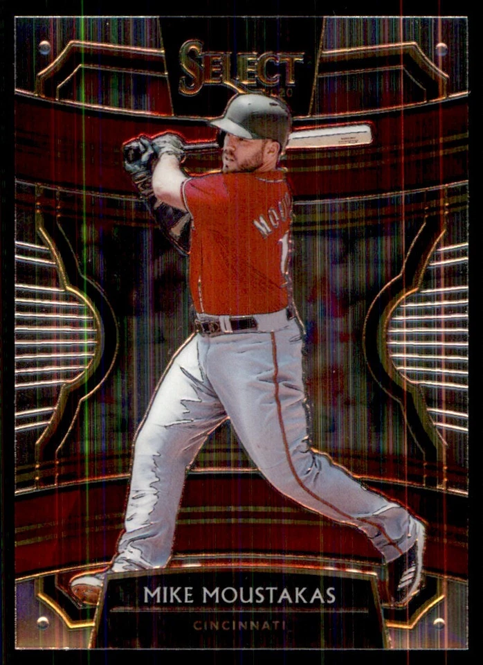 2020 Panini Select Mike Moustakas Cincinnati Reds #25 - Image 1 of 2