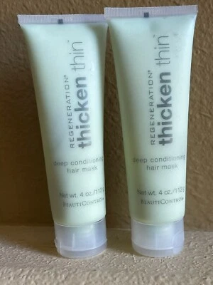 2x BeautiControl Regeneration Thicken Thin Deep Conditioning Hair Mask Brand New - Image 1 of 2