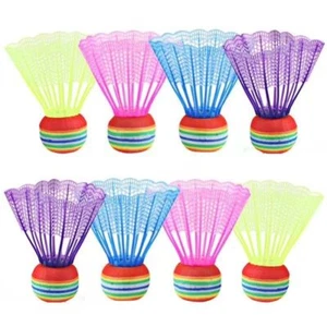 Colorful Shuttlecocks Rainbow Ball Badminton Balls Badminton Entertainment - Picture 1 of 12