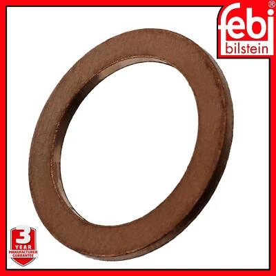 Oil Drain Sump Plug Copper Sealing Washer For Mazda MX-3 MX-5 MX-6 MX-30 1987 on - image 1 of 4