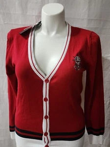 Cardigan donna Tudors patriottico taglia M rosso tema nautico - Foto 1 di 8