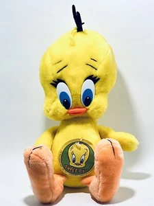 Vintage Tweety Bird Stuffed Plush 1971 Warner Bros Mighty Star Ltd 12” - Picture 1 of 11