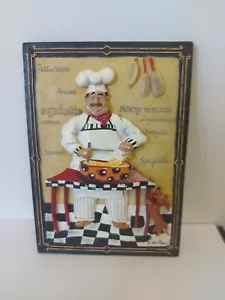 Bella Notte Chef Italian Wall Art Kitchen Decor Plaque Dena Marie - Picture 1 of 4
