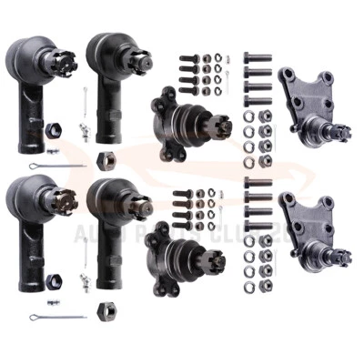 8Pcs Suspension Kit Front Ball Joints Tie Rod End Fits 1987-1991 Isuzu Trooper - Изображение 1 из 4