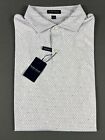 Peter Millar Golf Shirt Polo Crown Crafted Espresso Martinis Print Large White