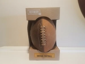Raffinerie Vintage Synthetik Schweinsleder Fußball *NEU* Outdoor Spaß Männer Geschenk - Bild 1 von 2