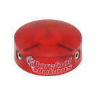 Barefoot Buttons Acrylic Red